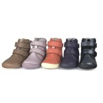 Dievčenské zimné barefoot topánky PRO-tex BEKA BLACK - 30