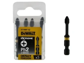 DeWalt DT7998T / sada bitov Impact Torsion Extreme / Ph2x50mm / 5ks (DT7998T-QZ)