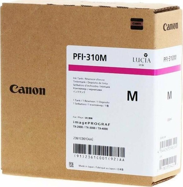 Canon Canon Toner PFI310M Magenta 330 ml