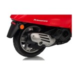 Mamido Detský elektrický skúter Vespa ROMA červený