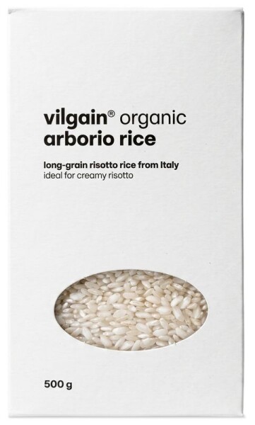 Vilgain Ryža BIO – 3× arborio 500 g