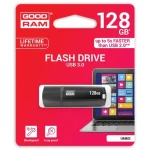 GOODRAM UMM3 128GB čierna / Flash disk / USB 3.0 / čítanie: 60MBs / zápis: 20MBs (UMM3-1280K0R11)