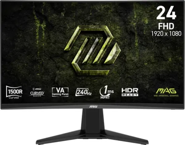 23.6" MSI Gaming MAG 245C X24 čierna / VA / FHD / 16:9 / 1000:1 / 300cd-m2 / HDMI + DP / VESA (MAG 245C X24)