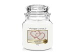 Yankee Candle Snow in Love stredný pohár 411g / doba horenia až: 75 h (5038580011029)