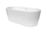 Voľne stojaca vaňa SAT Brevis 160x80 cm akrylát ľavá aj pravá SATVBRE1600 SATVBRE1600