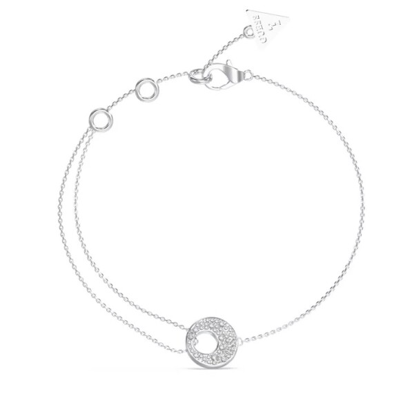 Guess Dámsky oceľový náramok Blooming Summer JUBB05224JWRH 18,5 cm