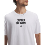 Tričko Under Armour Curry Playable Tee 1 White L