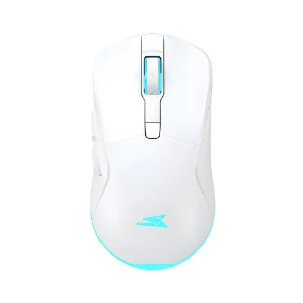 Baracuda TURTLE biela / Bezdrôtová herná myš / Optický senzor / 6D / 3200 DPI / RGB / 2,4 GHz (TURTLE-W)