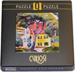 CURIOSI Štvorcové puzzle Q Art: Staudacherov dom v Tegernsee