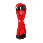 CableMod PRE ModMesh RT-Series Kábel 8-pin PCIE Trojtý pre Asus Seasonic 60cm červená (CM-PRTS-16P3-N60KR-5PC-R)