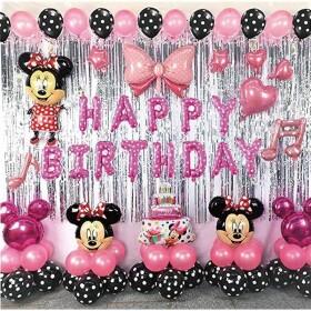 Balóniková girlanda Minnie ružová 70 ks - Cakesicq - Cakesicq