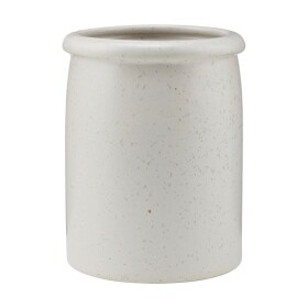 House Doctor Porcelánová nádoba Pion Grey/White 15 cm