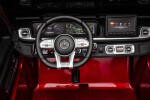 Mamido Mamido Elektrické autíčko Mercedes G63 AMG 2x24V 4x200W XXL lakované červené