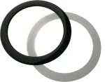 DEMCiflex 92 mm čierno-biely / Prachový filter / Okrúhly / Magnetický (DF0489)