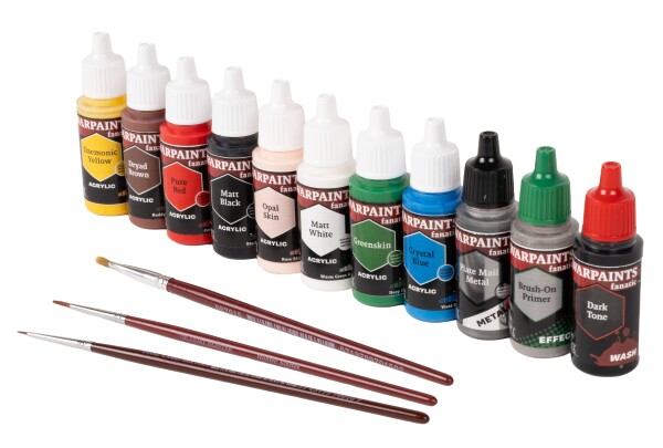 Prusa Starter Paint Set – sada akrylových farieb a štetcov