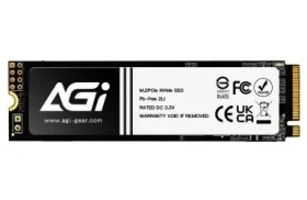 AGI Technology AI298 512GB / Interný SSD / M.2 2280 / PCIe Gen3x4 / NVMe (AGI512GIMAI298)