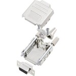 Encitech DPPK09-M-HDS15-K 6355-0014-11 sada D-SUB zásuvková lišta 180 ° Pólov: 15 spájkovaný 1 sada; 6355-0014-11