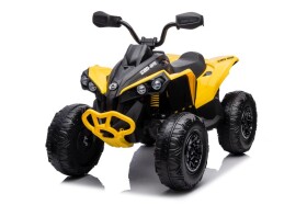 Mamido Detská elektrická štvorkolka Can-Am Renegade 180W 4x4 žltá