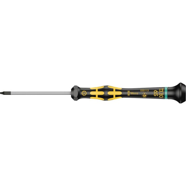 Wera 1567 ESD Kraftform Micro ESD skrutkovač Torx Veľkosť skrutkovača T 8; 05030114001