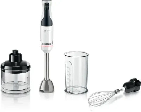 BOSCH MSM4W221 biela / Tyčový mixér / 600 W / sekáčik / odmerná nádoba (MSM4W221)