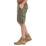 Bushman Pánske kapsáčové kraťasy Cubal, tmavá khaki 46