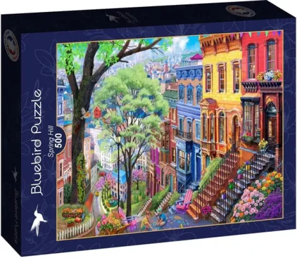 BlueBird Puzzle Jarné mesto