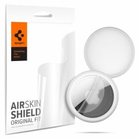 Spigen AirSkin Shield HD ochranná fólia pre Apple AirTag 4ks číra (AFL03151)