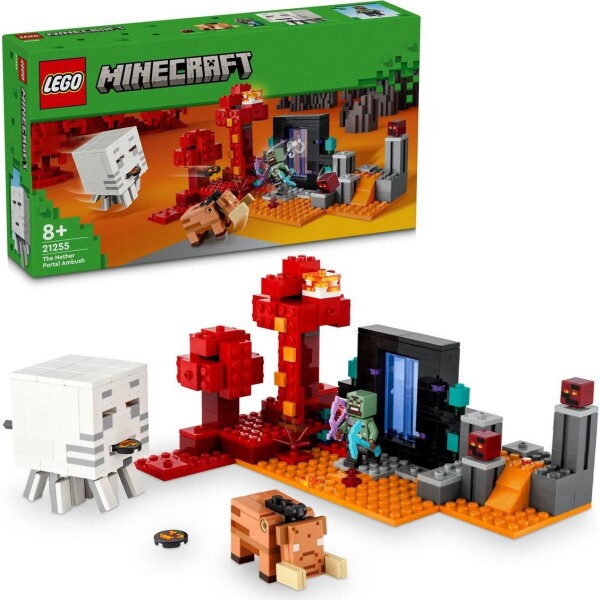 LEGO® Minecraft® 21255 Prepadnutie v portáli do Netheru