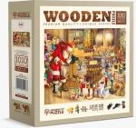 Wooden City Drevené puzzle Santova dielňa 1010 dielikov