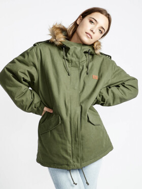 Billabong WESTWOOD olive zimná bunda dámska - L