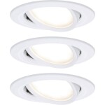 Paulmann 93485 Nova vstavané svietidlo sada 3 ks LED LED 18 W biela (matná); 93485
