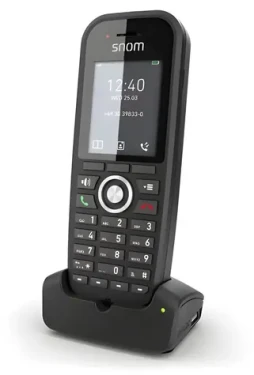 Snom M30 čierna / DECT bezdrôtový telefón / handsfree / displej / výdrž hovoru 22 h (4607)