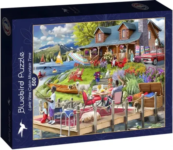 BlueBird Puzzle Odpočinok pri jazere