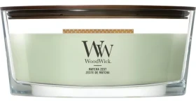 Woodwick Matcha Zest Elipsa 453,6 g / Vonná sviečka / sviečka loď / doba horenia 30-40 hod (2674366E)