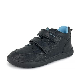 Chlapčenské celoročné barefoot topánky Protetika DERIL BLACK - 28