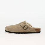 Tenisky Birkenstock Boston Shearling Suede Leather/Fur Taupe EUR 41