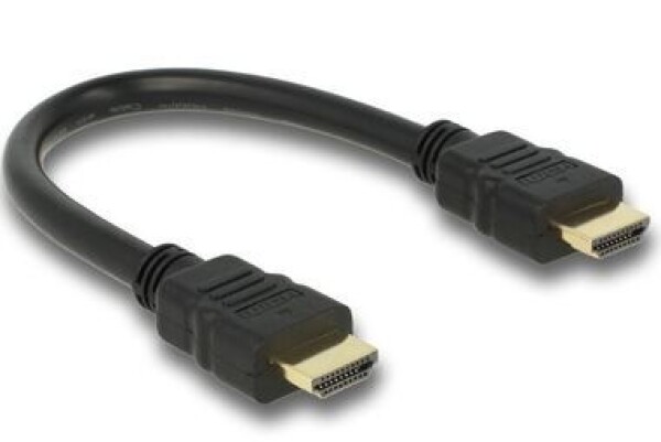 Delock Kábel High Speed HDMI Ethernet – A samec/samec / 25 cm (83352)