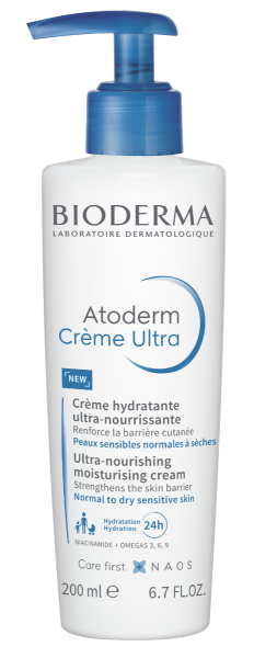 BIODERMA Atoderm ultra výživný telový krém 200 ml