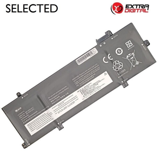 Lenovo Notebook bateria, LENOVO L21D4P73, 4300 mAh, Extra Digital Selected