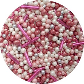 Cukrové zdobenie Perlový raj, 80 g - I LOVE CAKES
