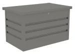 G21 Denver metalická šedá / Záhradný box / Plechový / Objem 280 l (ZB-G21-280MG)