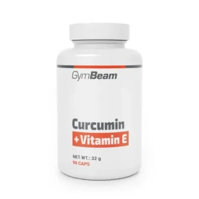 Kurkumín + Vitamín E - GymBeam (90 kaps.) (37927-1-90tab)