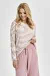 Taro 3428 Alessandra long/r S-XL Z25/26 dámske pyžamo Růžová L