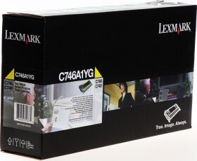 Lexmark C746A1YG Yellow Originál (C746A1YG)