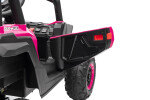 Mamido Mamido Elektrické autíčko Buggy Madman ružové | UTV-MX 4x4 | EVA kolesá | 12V 10Ah | EKO koža