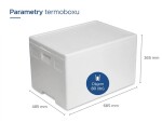 Termoboxy CZ & SK Polystyrénový termobox 80L/62Kg
