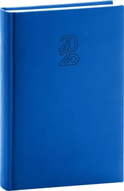 NOTIQUE Denný diár Aprint 2026 modrý / 15 x 21 cm (PGD-DA5AP-6914)