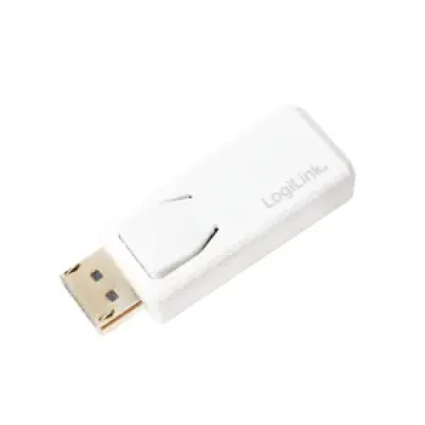 LogiLink CV0100 biela / Adaptér / DisplayPort (M) - HDMI (F) / 4K / pasívne (CV0100)