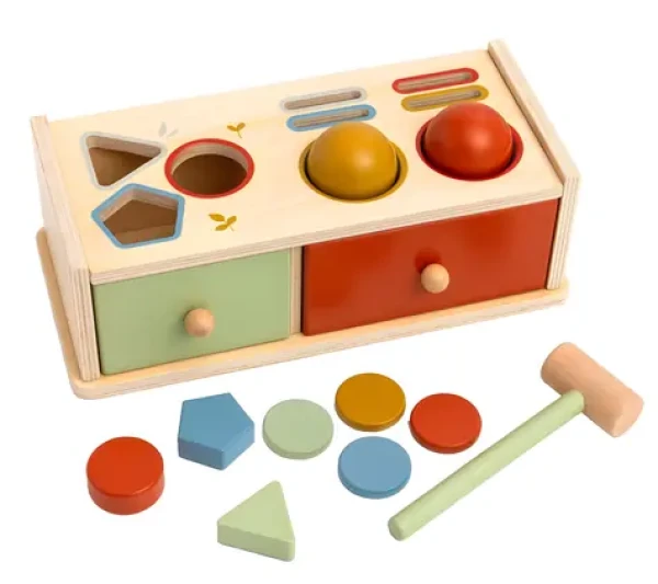 2KIDS TOYS Zatĺkačka a vkladačka Šuplíčky