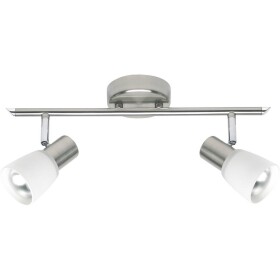 Brilliant Luca 35813/77 stropná lampa LED E14 80 W nerezová oceľ, chróm, biela; 35813/77